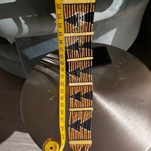 Hand made beaded naitive style belt